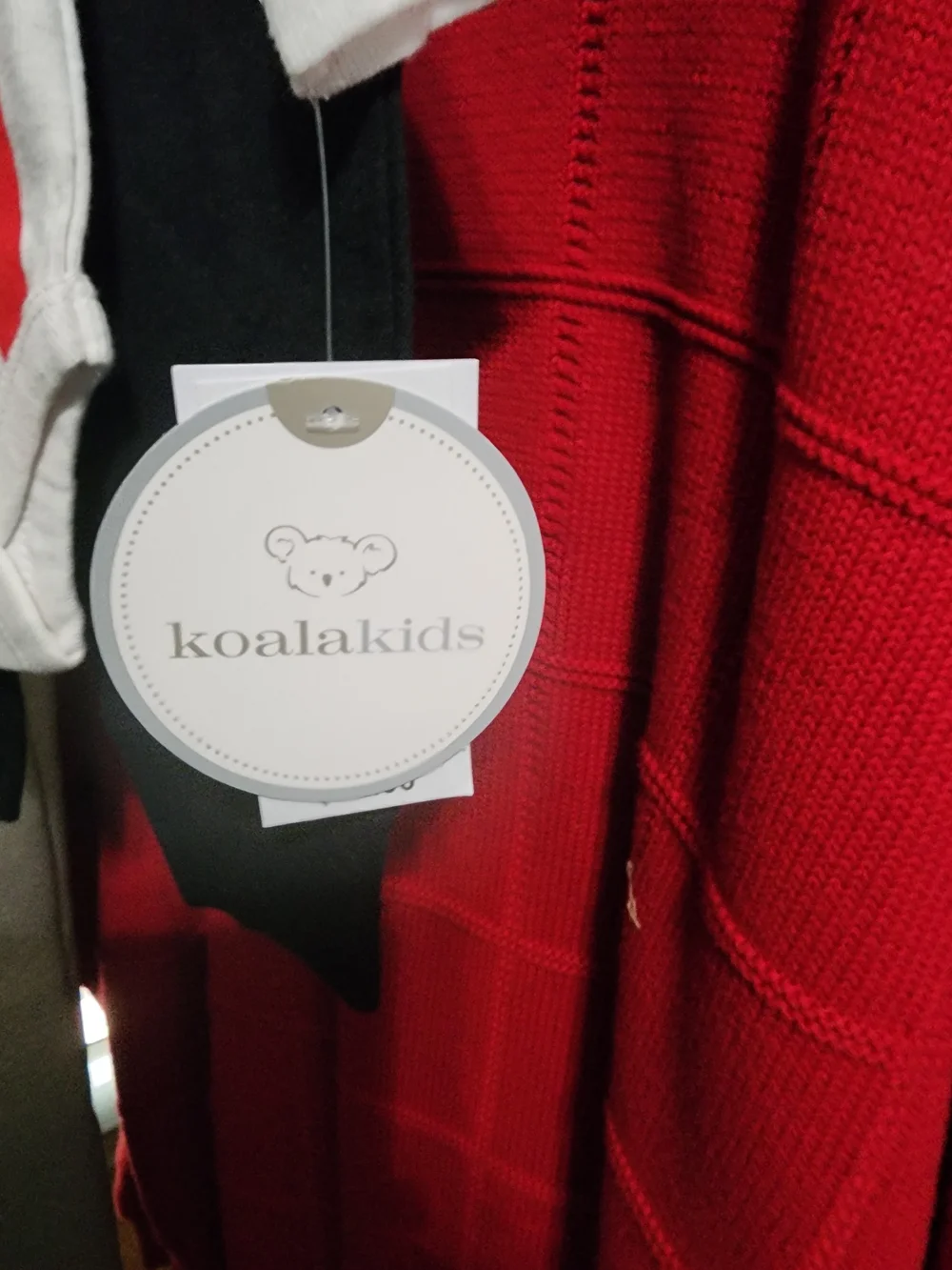 Koala Kids white cotton